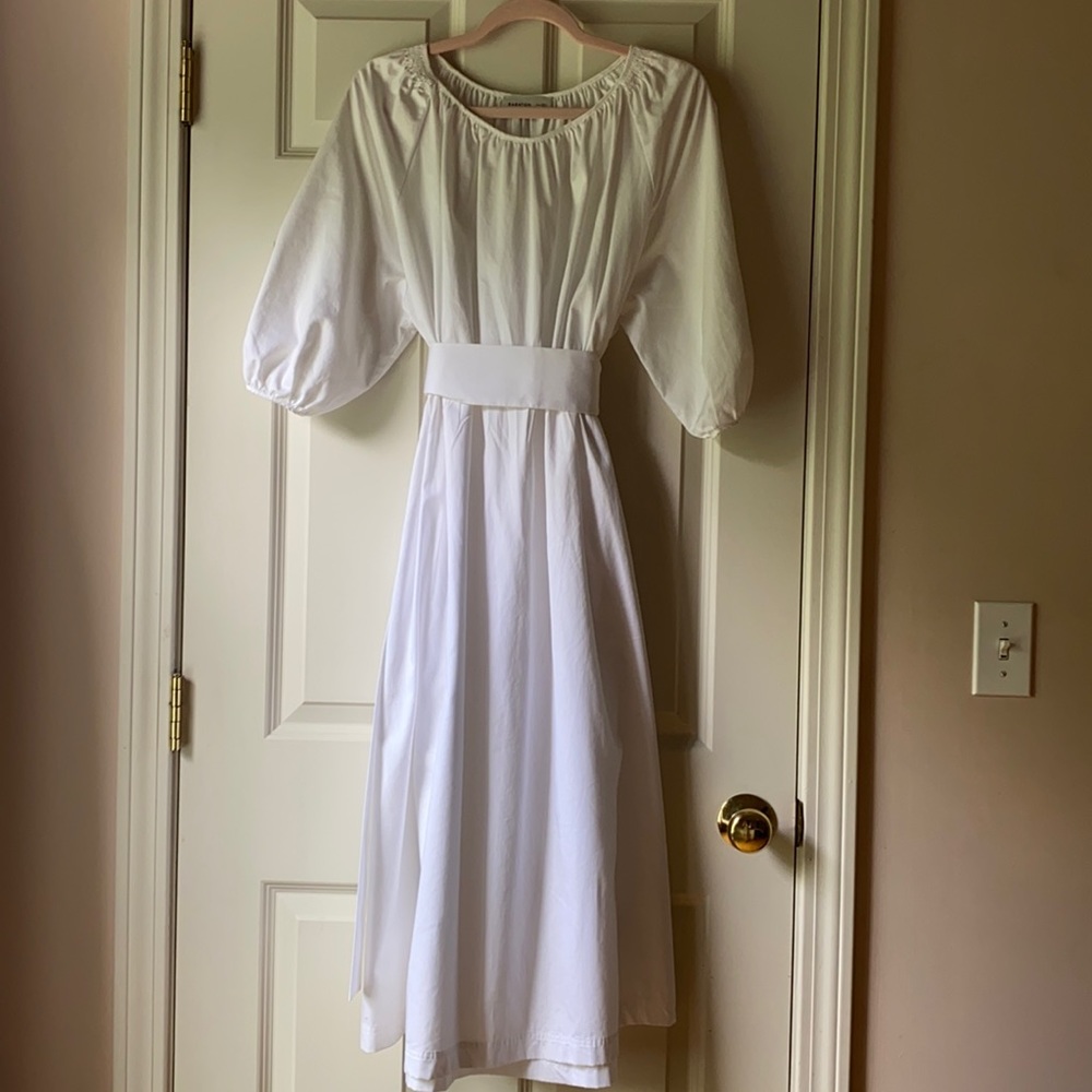 White dress